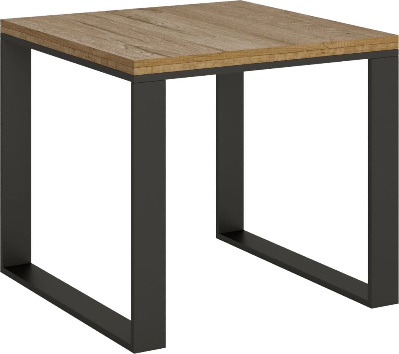 Tavolo "Siracusa" allungabile in legno per sala da pranzo – Allungabile fino a 180 cm, Quercia – Itamoby – moderno