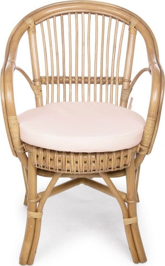 Poltrona "Barina" con cuscini comodi,  impilabile, struttura in rattan per esterno da 80 cm in Sedie per tavolo da giardino Decor Space - Altamura, commercioVirtuoso.it
