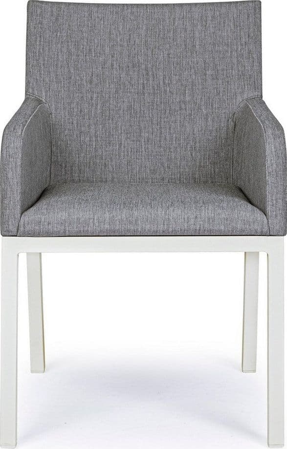 Sedia con braccioli "Owen", struttura in alluminio, cuscini imbottiti comodi in Sedie per tavolo da giardino Decor Space - Altamura, commercioVirtuoso.it