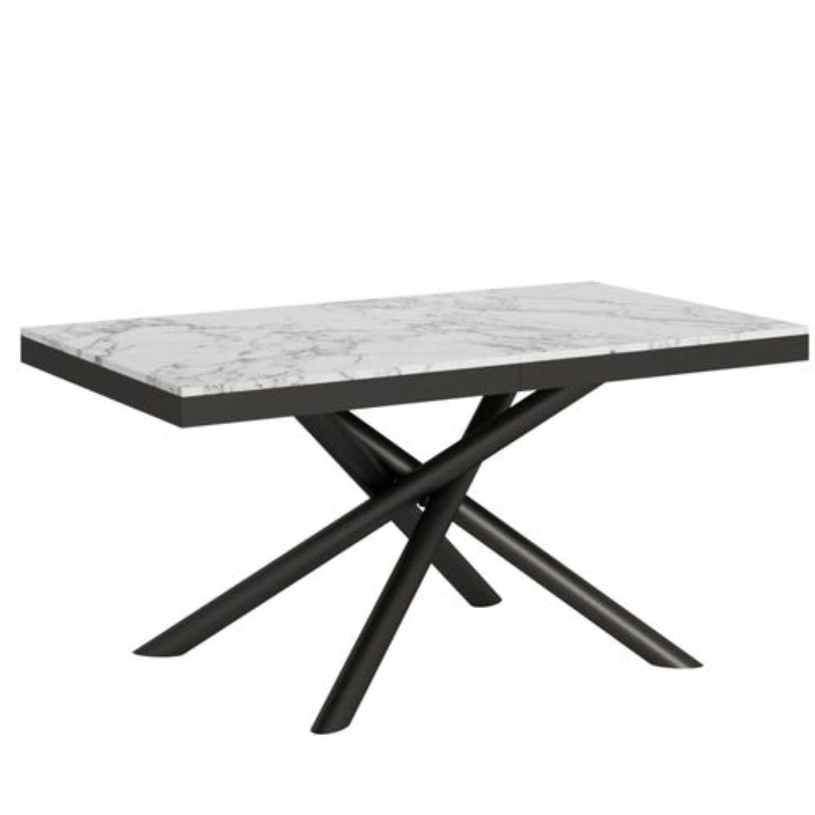 Tavolo "Barletta" allungabile in legno per sala da pranzo in Tavoli da sala da pranzo Decor Space - Altamura, commercioVirtuoso.it