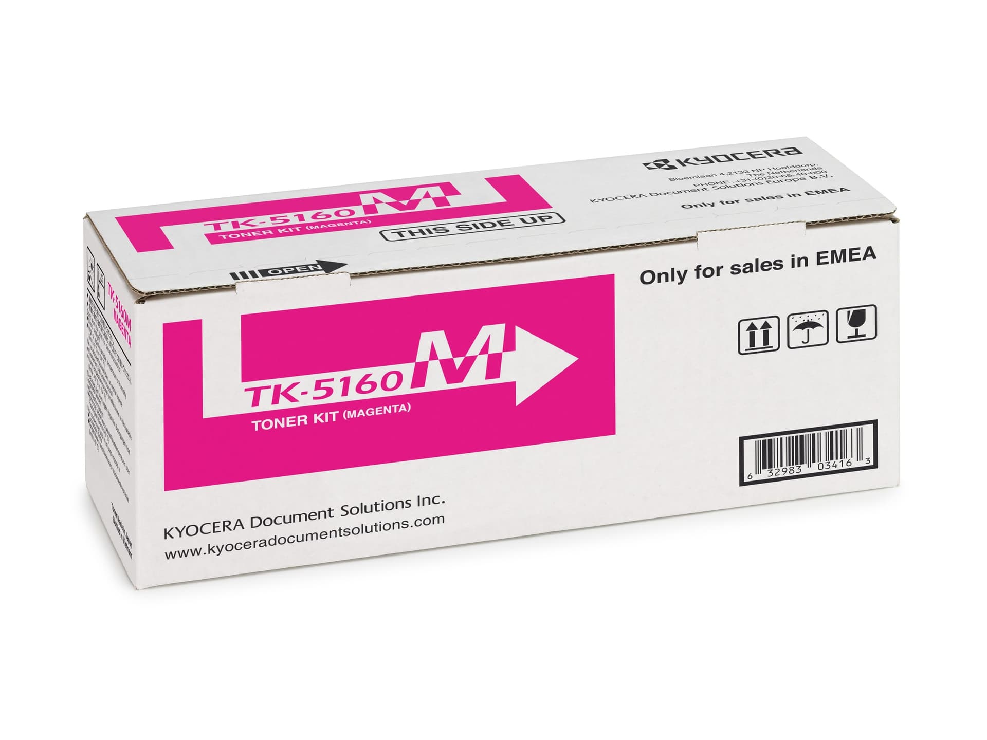 Magente+Waste compa Kyocera ECOSYS P7040cdn-12K1T02NTBNL0 - 3