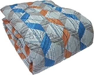 Trapunta Caleffi singolo TEX BLU cm.170x265 - Tessuto cotone sopra e microfibra lato inferiore - 2