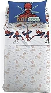 Caleffi Spider man Cool Completo Lenzuola, Cotone , Unica, Singolo, 1006369 , Marvel - 2
