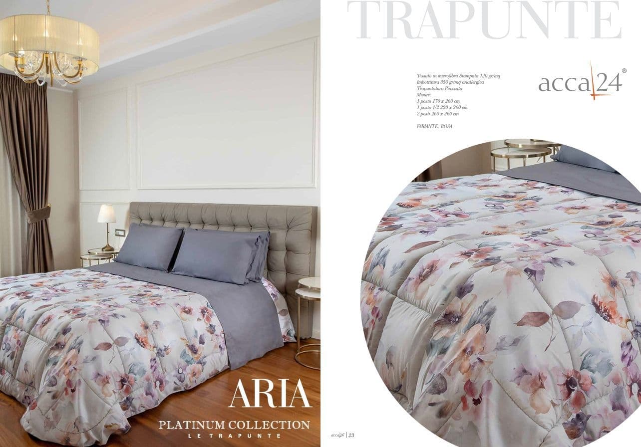 Trapunta matrimoniale art.Aria Acca24 - 2