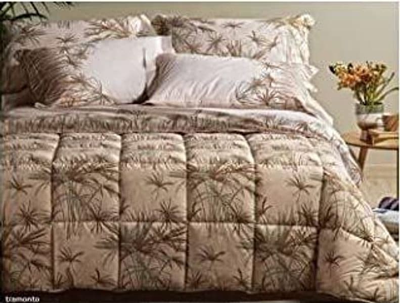 Caleffi Trapunta Matrimoniale Invernale in Cotone Green Art. Papiro - Corda, 2 Piazze – letto