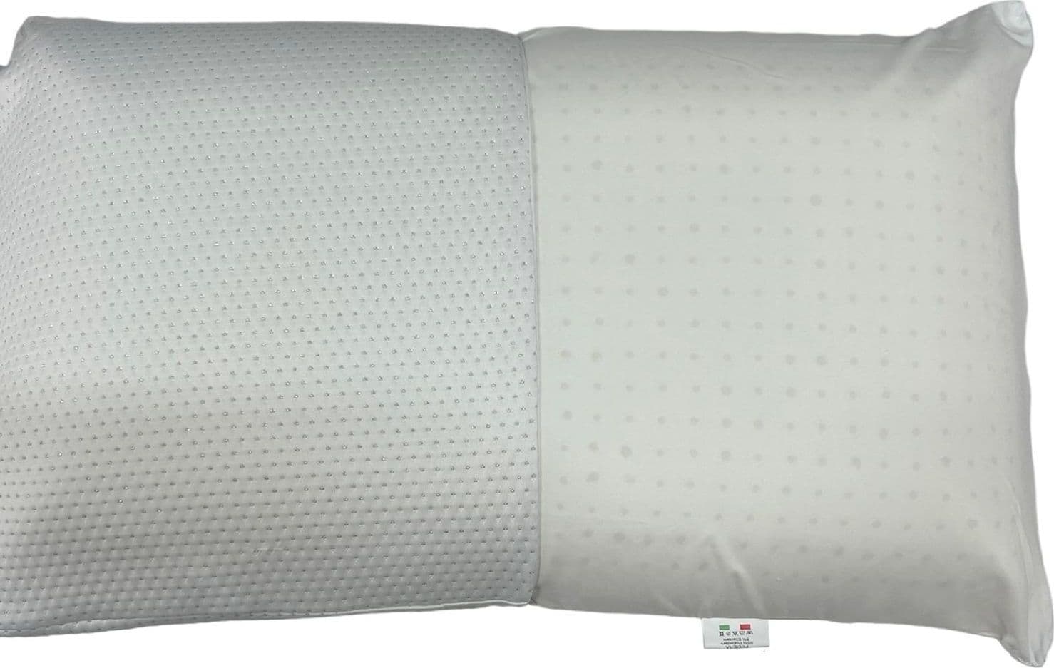 Cuscino memory saponetta traforato ultra traspirante con doppia federa automodellante anallergico antiacaro altezza 14 cm - 3