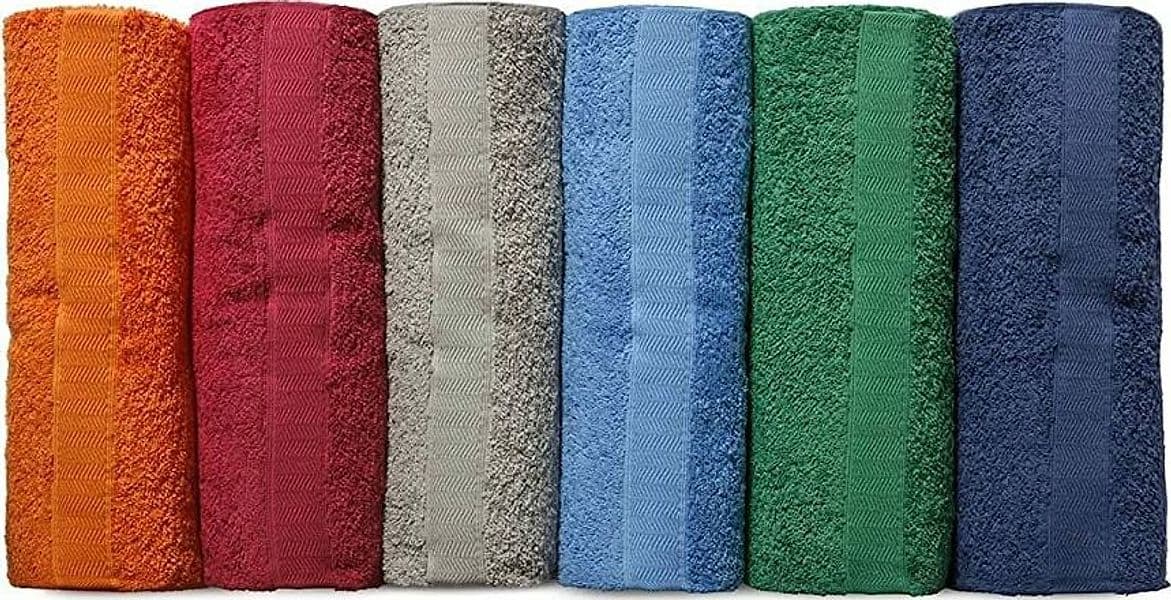 asciugamani spugna tinta unita col. scuri 6+6 – Gabel – tessuto