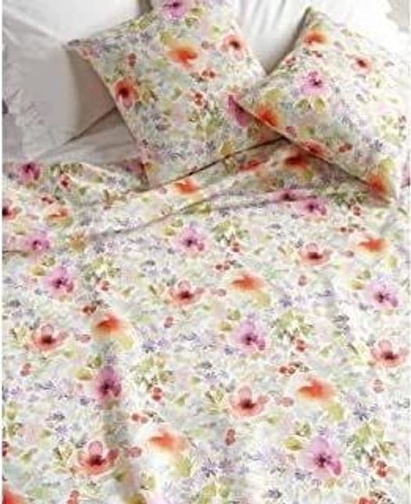 Caleffi Copriletto Matrimoniale in Piquet di Puro Cotone Art. Isola dei Fiori - Fantasia, 2 Piazze – tessuto