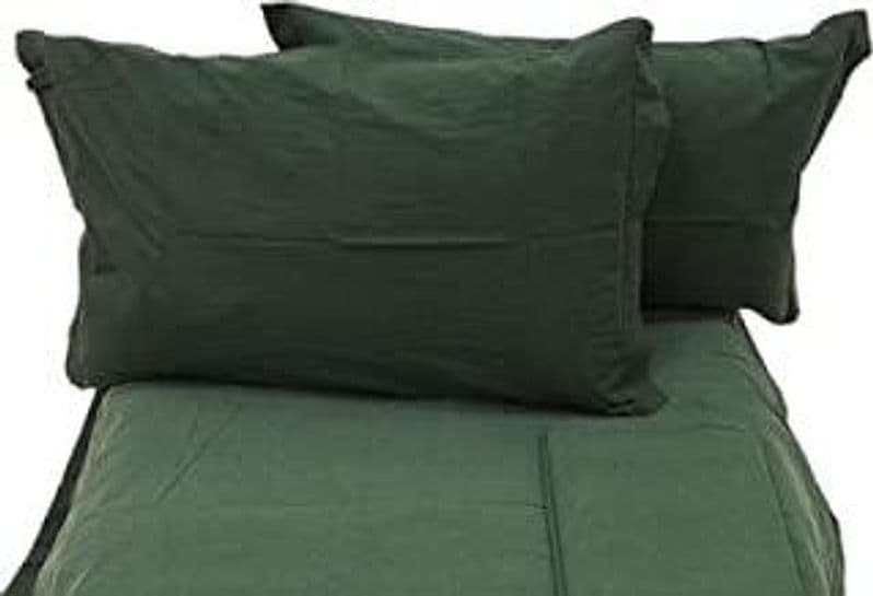 Caleffi Lenzuolo Cotone Jeans Verdone Matrimoniale – divano