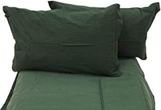 Caleffi Lenzuolo Cotone Jeans Verdone Matrimoniale - 2