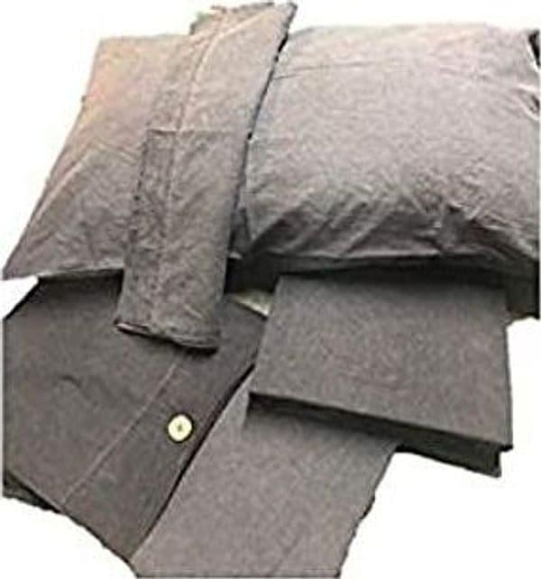 Completo Lenzuola Matrimoniale In Puro Cotone Effetto Jeans Art. Jeans – Not Found – letto