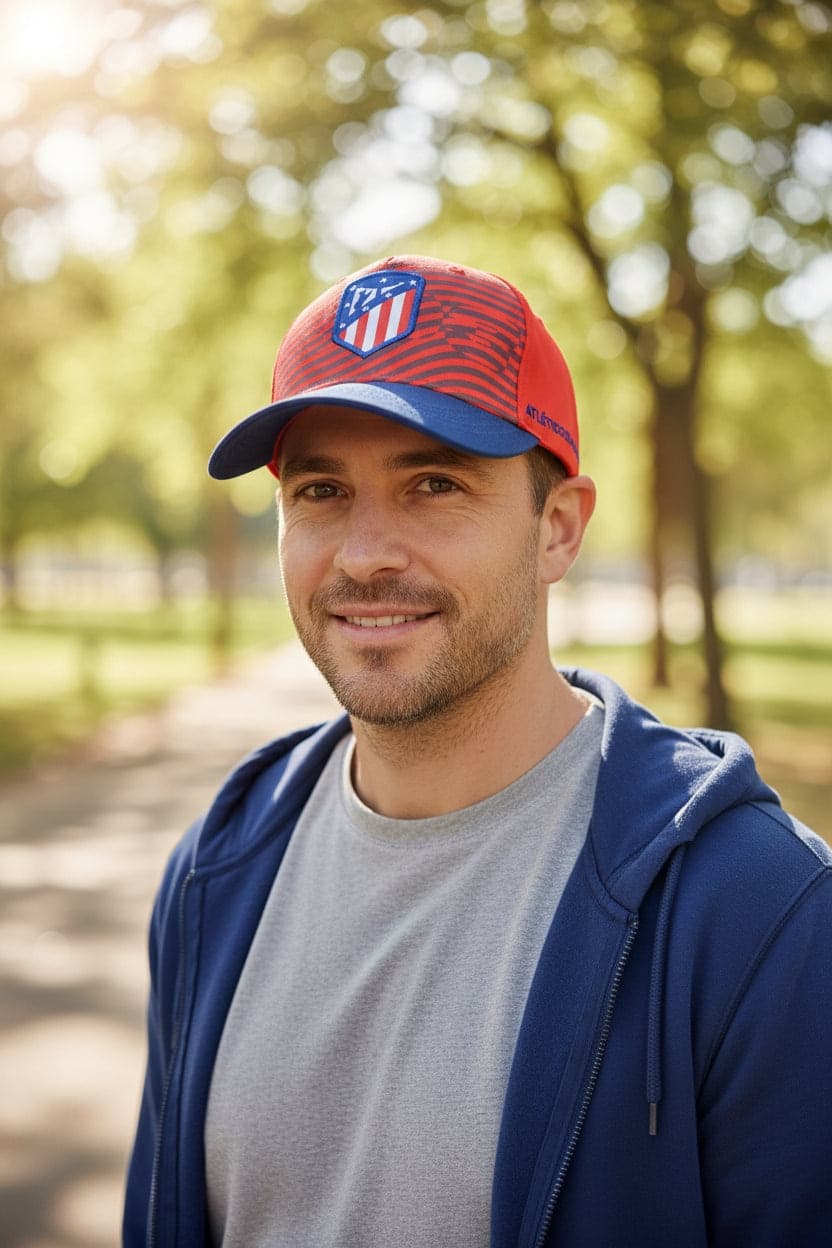 Cappello con visiera Atletico Madrid - 3