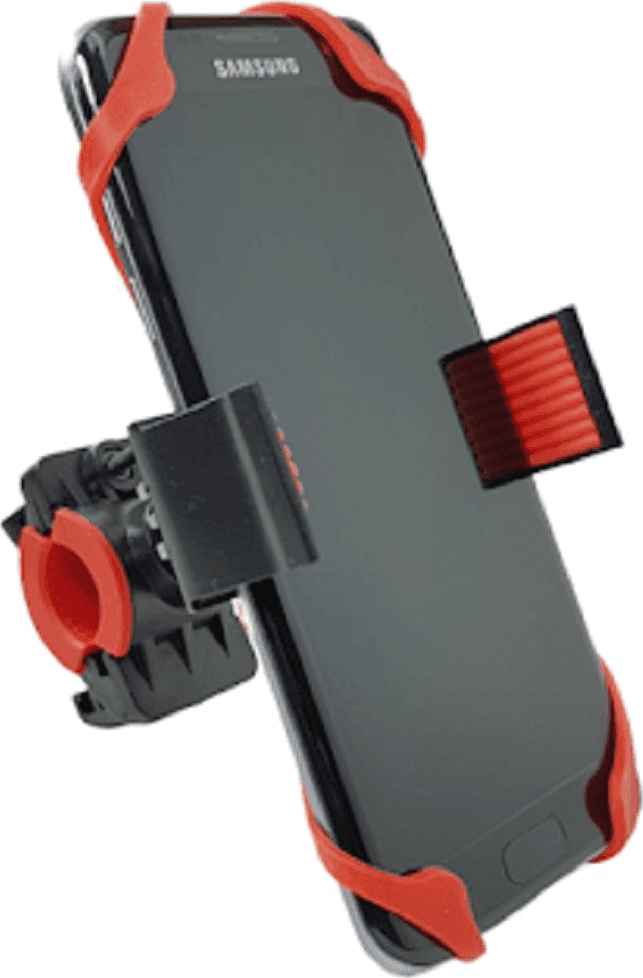 SUPPORTO BICI BICICLETTA UNIVERSALE STRUTTURA IN SILICONE PER SMARTPHONE BK-500 - 2