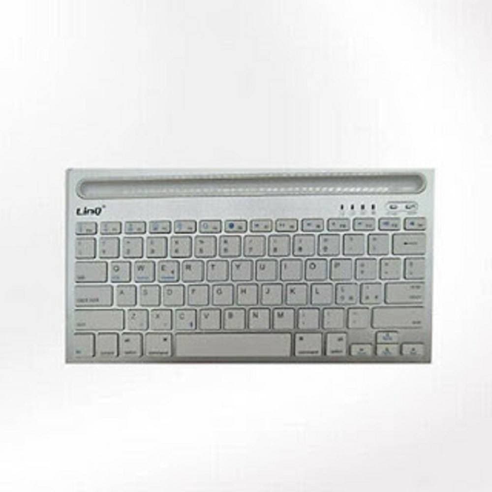MINI TASTIERA BLUETOOTH DOPPIO CANALE CON BASE PER TABLET SMARTPHONE IPAD BK933 - 3