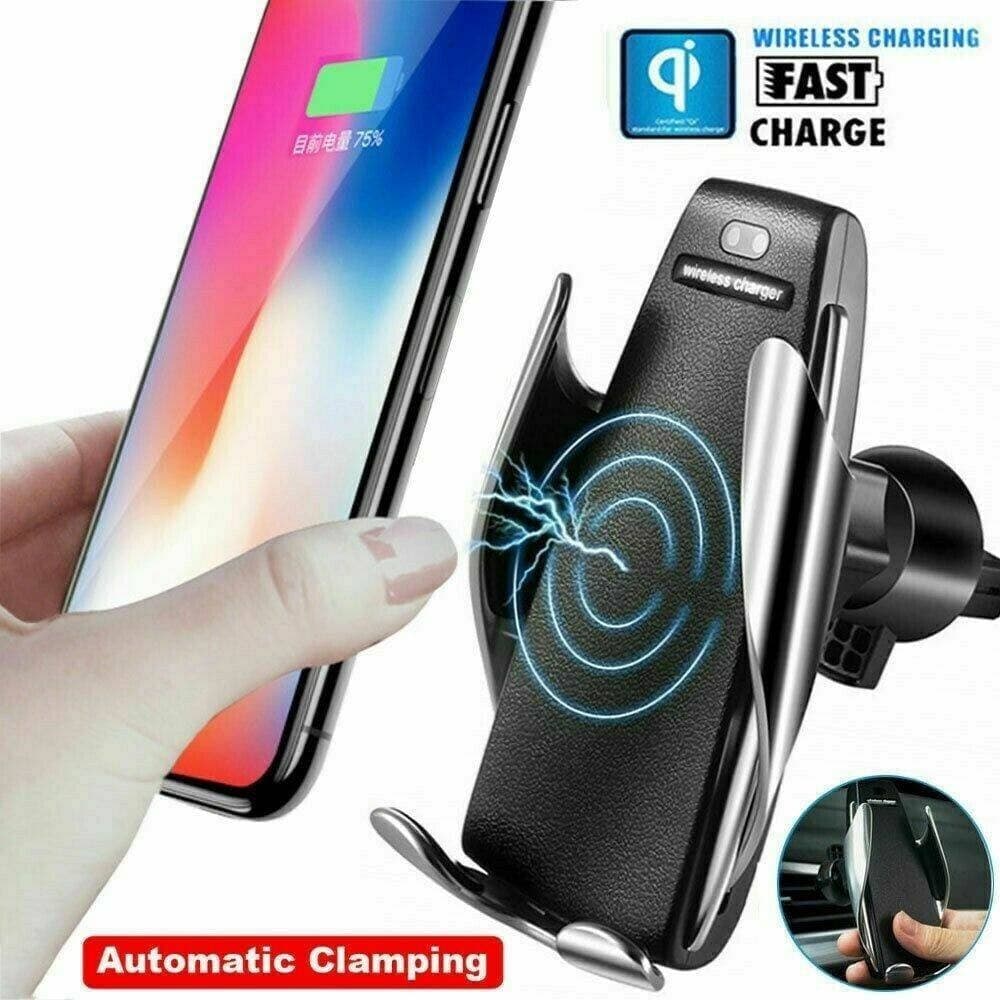SUPPORTO PER AUTO PRESA ARIA CON CARICABATTERIA WIRELESS PER SMARTPHONE C-9A09 - 2