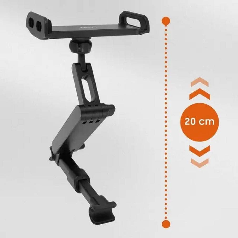 SUPPORTO STAFFA POGGIATESTA SEDILE POSTERIORE AUTO PER SMARTPHONE TABLET HD-2535 - 12