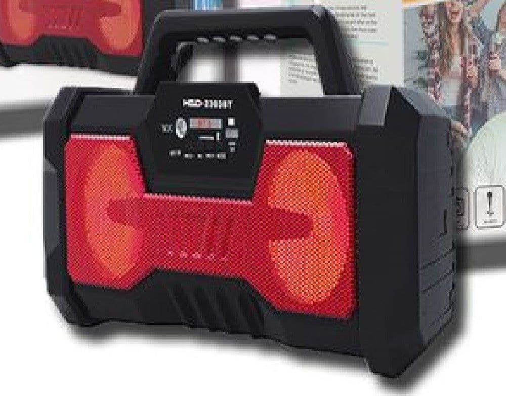 CASSA SPEAKER ALTOPARLANTE BLUETOOTH 20WATT TX-9828 RADIO FM TF USB RICARICABILE - 4