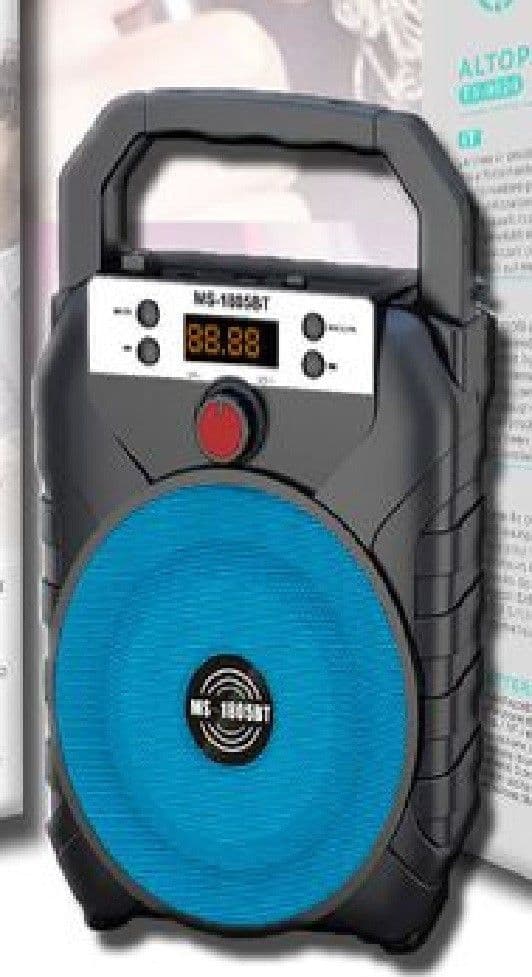 CASSA SPEAKER ALTOPARLANTE BLUETOOTH 15WATT TX-9824 RADIO FM TF USB RICARICABILE - 4