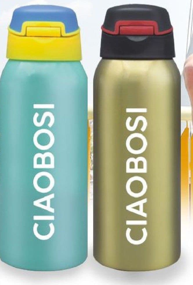 THERMOS ACCIAIO TERMOS 350 ML BOTTIGLIA BORRACCIA TERMICA PORTA VIVANDE TX-9074 - 4