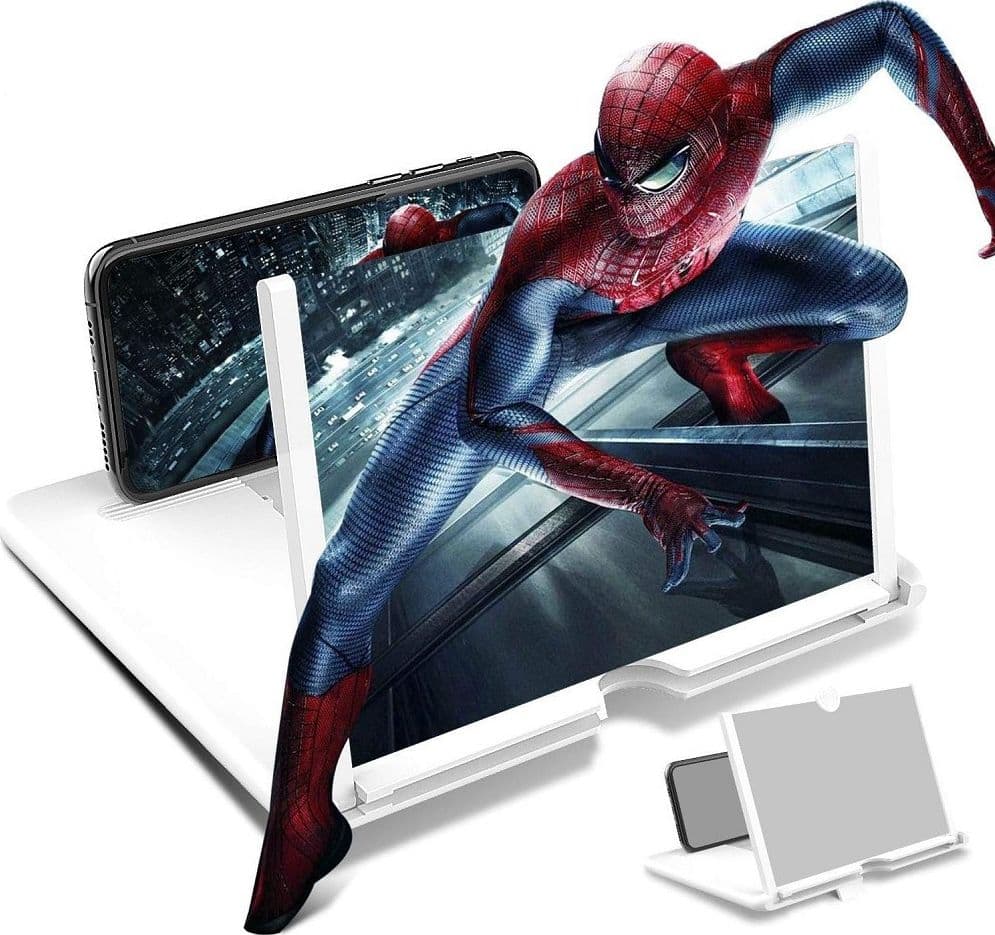 LENTE DI INGRANDIMENTO SCHERMO 12" 3D PER CELLULARE SMARTPHONE GUARDARE VIDEO FILM - 18