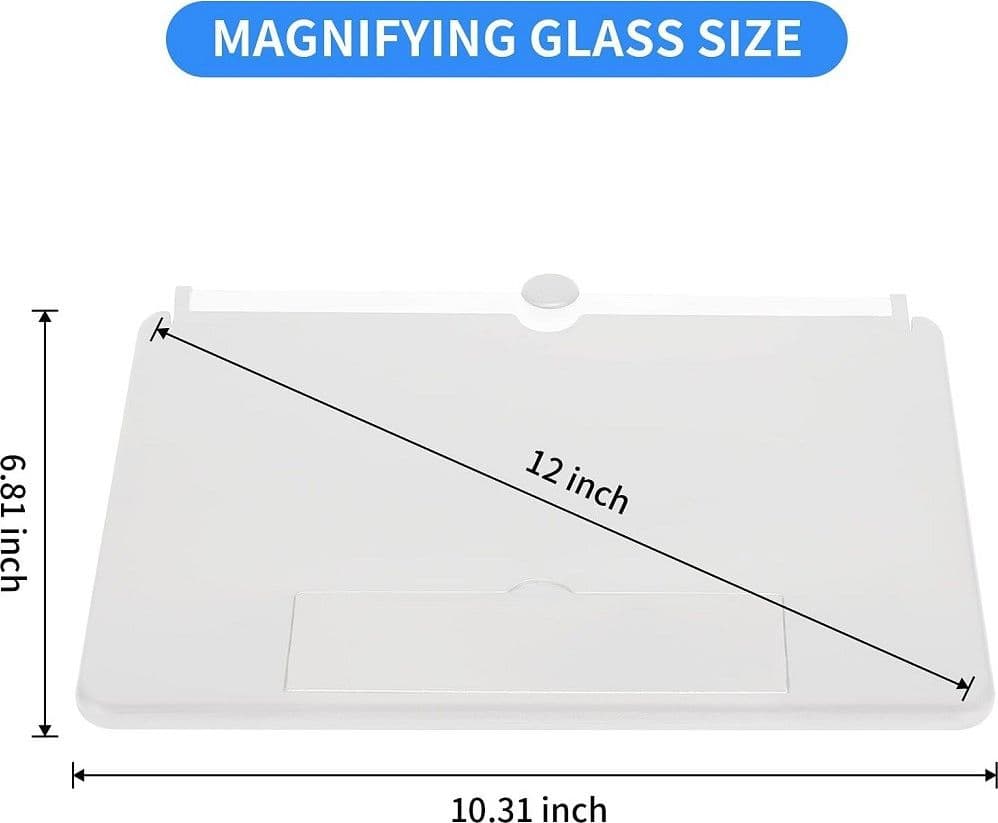 LENTE DI INGRANDIMENTO SCHERMO 12" 3D PER CELLULARE SMARTPHONE GUARDARE VIDEO FILM - 24