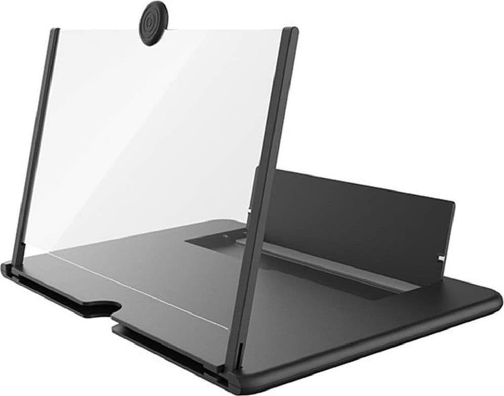 LENTE DI INGRANDIMENTO SCHERMO 12" 3D PER CELLULARE SMARTPHONE GUARDARE VIDEO FILM - 4