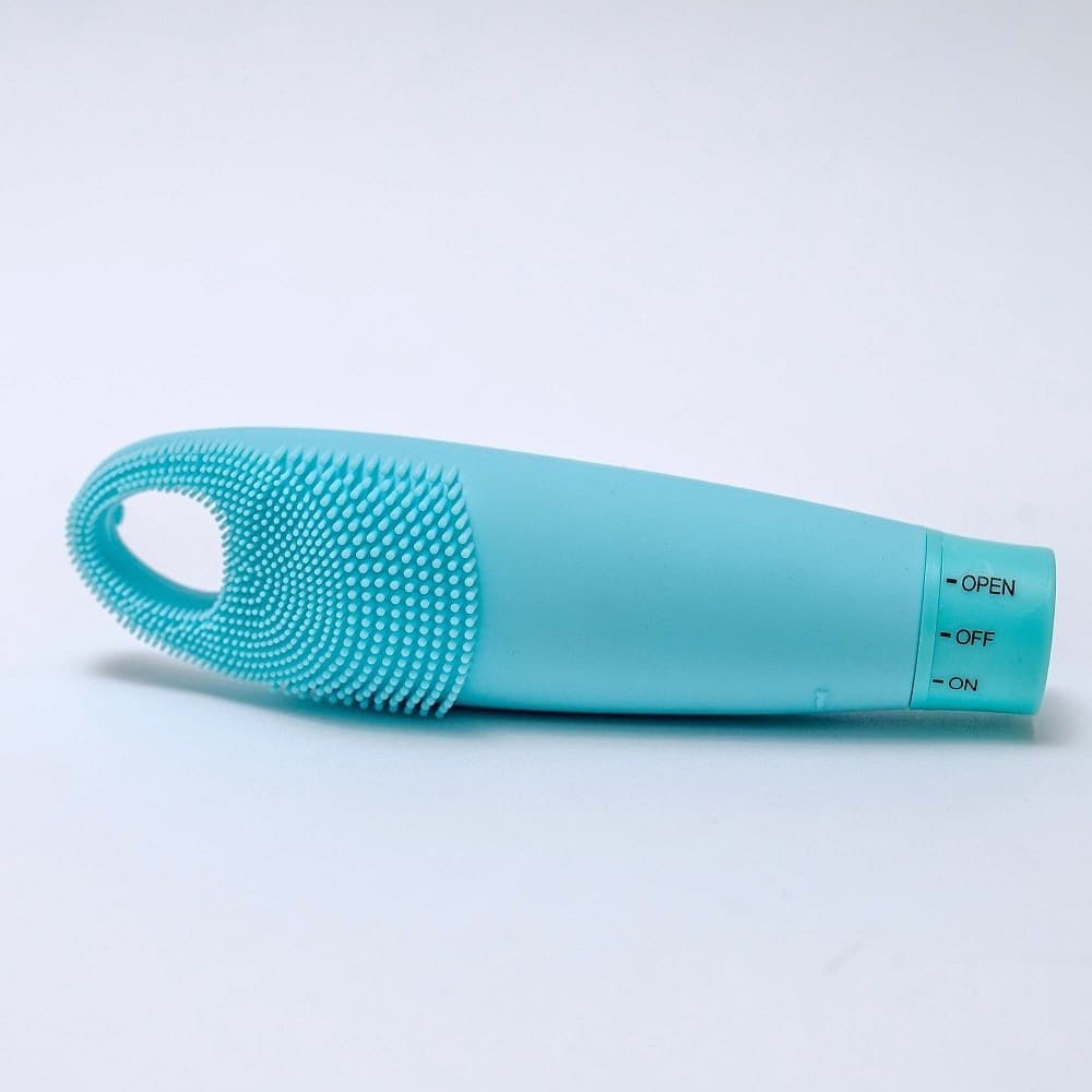 SPAZZOLA PER PULIZIA DEL VISO ELETTRICA FACCIALE DETERGENTE MASSAGGIO MX-8417 - 9