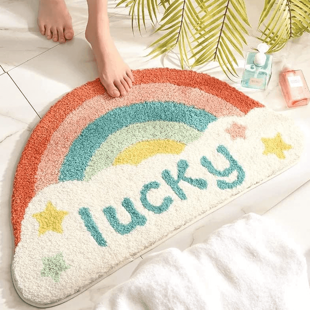 TAPPETO CUTE BAMBINI RAGAZZI STANZETTA CAMERETTA RESISTENTE ASSORBENTE 50X80 CM - 3