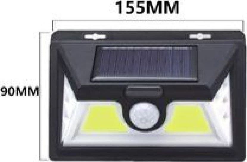 LAMPADA LED COB LUCE RICARICA SOLARE APPLIQUE PARETE SENSORE MOVIMENTO TX-9498 - 3