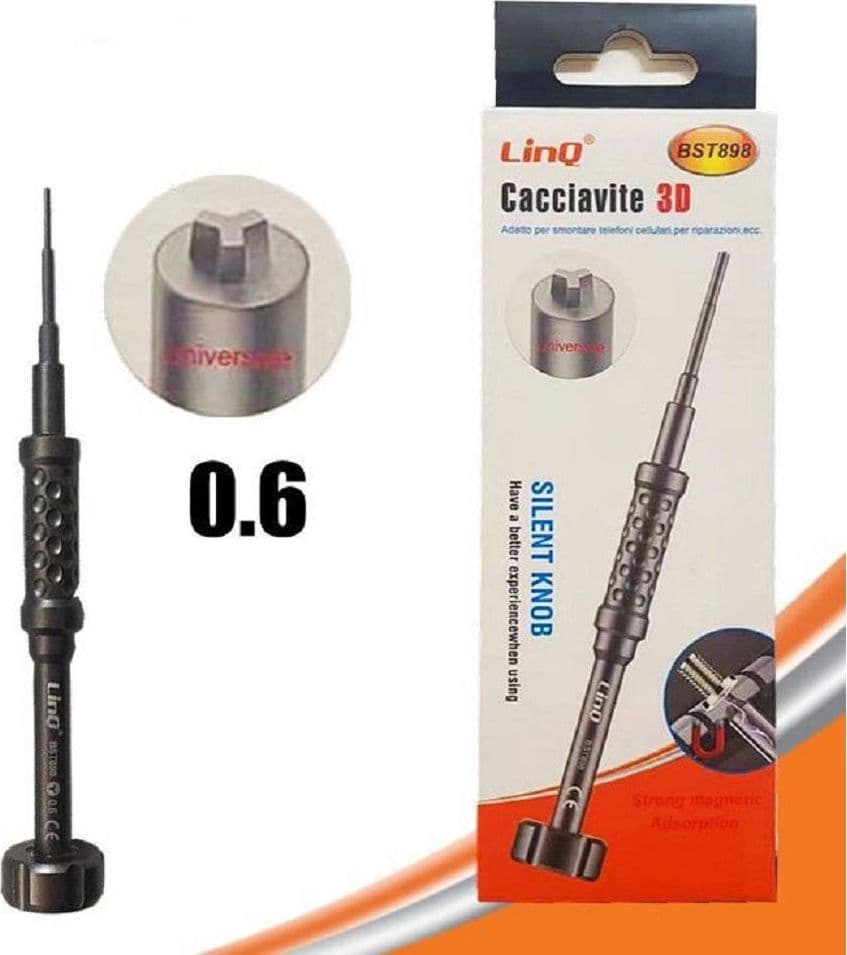CACCIAVITE TORX 3D 0.6 PROFESSIONALE RIPARAZIONE SMARTPHONE CELLULARI BST898-0.6