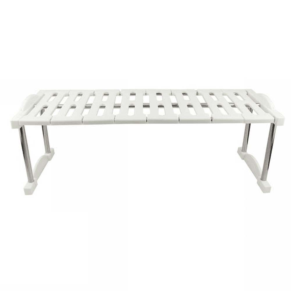 MENSOLA SOVRAPPONIBILE SALVASPAZIO ORGANIZER IMPILABILE ARMADIO MOBILI 65x24x20 - 4