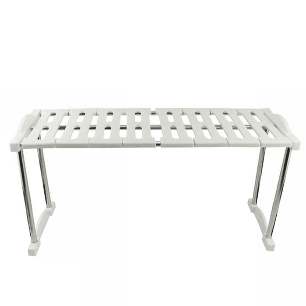 MENSOLA SOVRAPPONIBILE SALVASPAZIO ORGANIZER IMPILABILE ARMADIO MOBILI 65x24x30 - 4