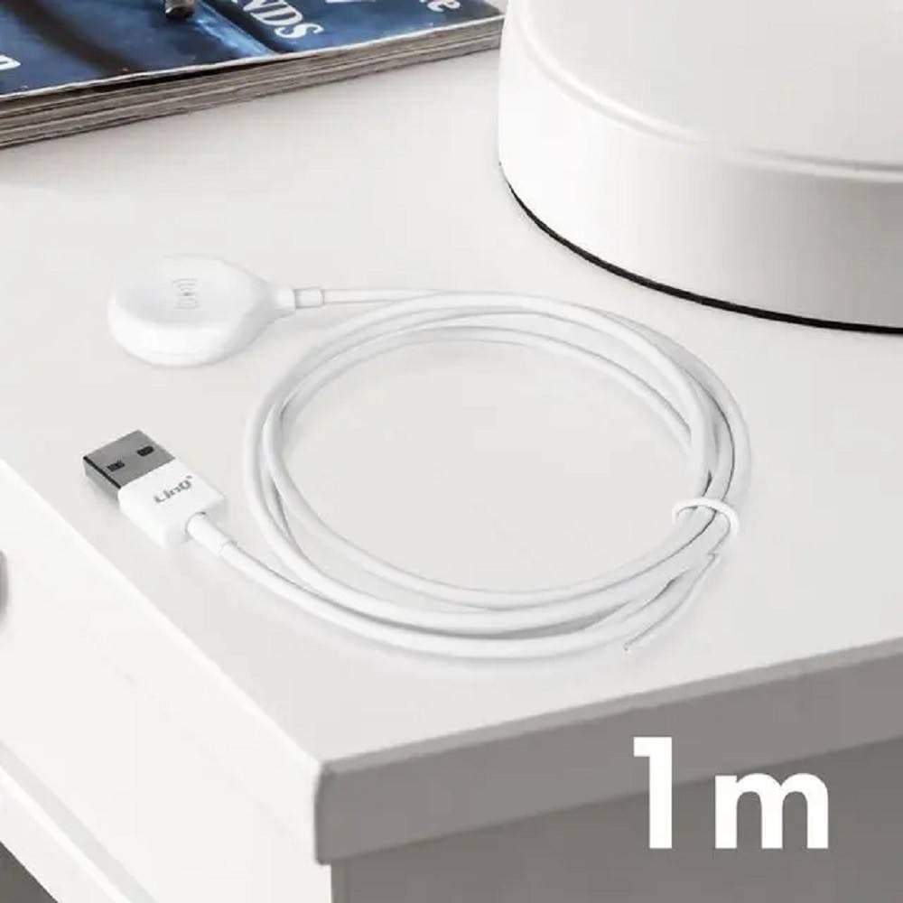 CARICABATTERIE WIRELESS MAGNETICO PER WATCH POTENZA 3W CAVO USB 1 METRO IP7766 - 9