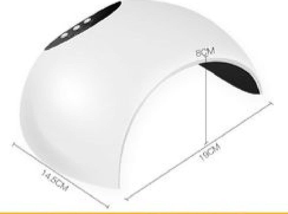 LAMPADA UV LED 48WATT PER UNGHIE FORNETTO PER ASCIUGATURA GEL SMALTO USB TX-9519 - 2