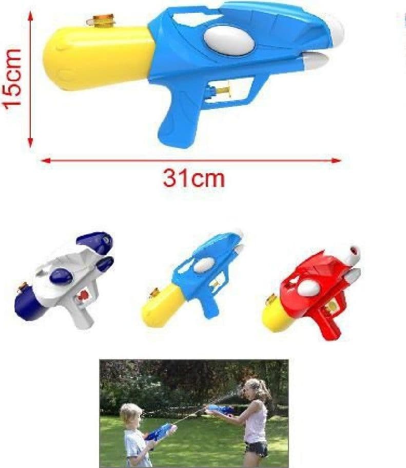 PISTOLA AD ACQUA 31X15CM CON SERBATOIO GIOCATTOLO PER BAMBINI MARE ESTATE 2904366 - 2
