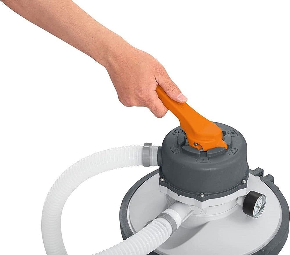 POMPA DI FILTRAGGIO A SABBIA CAPACITÀ POMPA 3.596 L/H PER PISCINA FUORI TERRA 58515 - 17