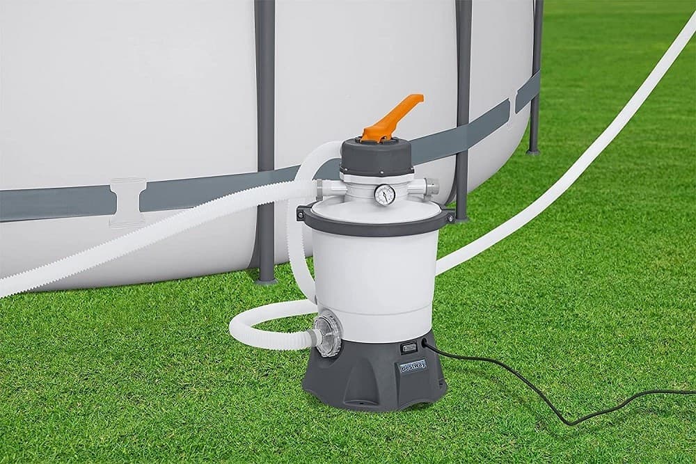 POMPA DI FILTRAGGIO A SABBIA CAPACITÀ POMPA 3.596 L/H PER PISCINA FUORI TERRA 58515 - 18
