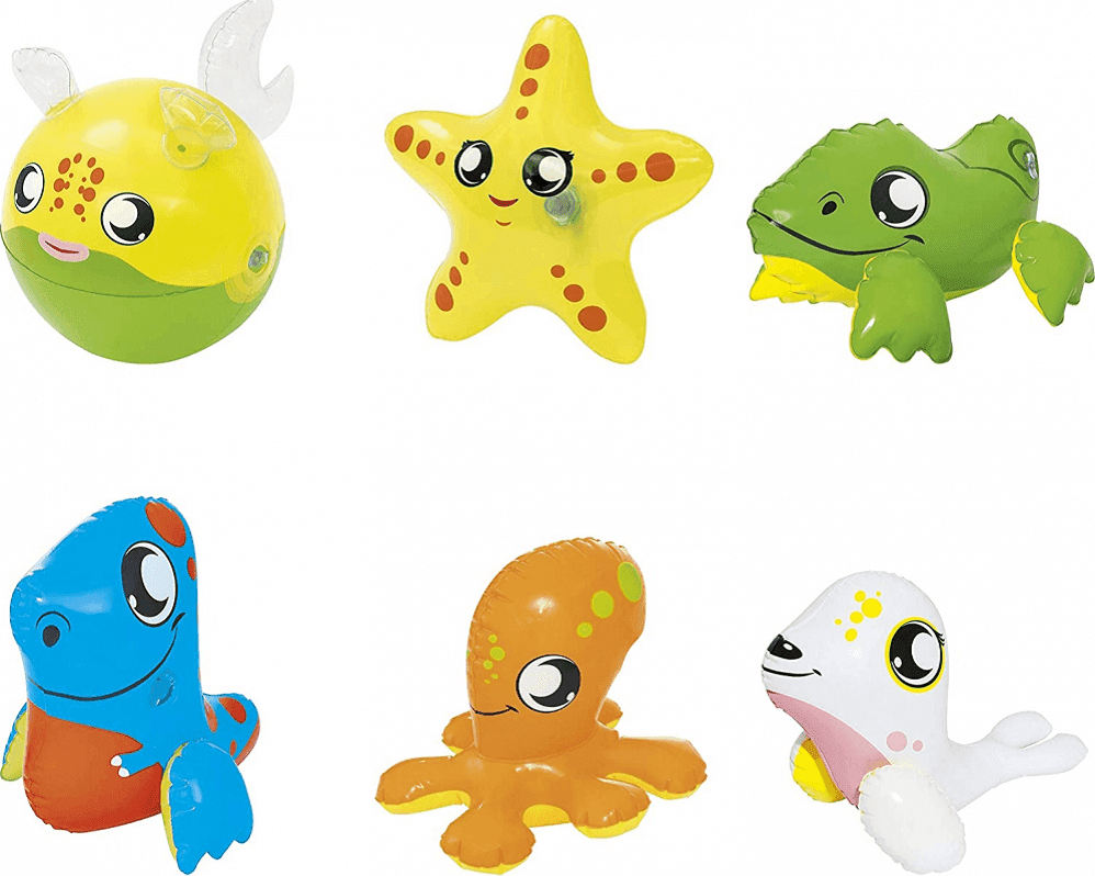 GIOCO GALLEGGIANTE PISCINA MARE BAGNETTO GONFIABILE ANIMALI ASSORTITI BAGNO 34030 - 2