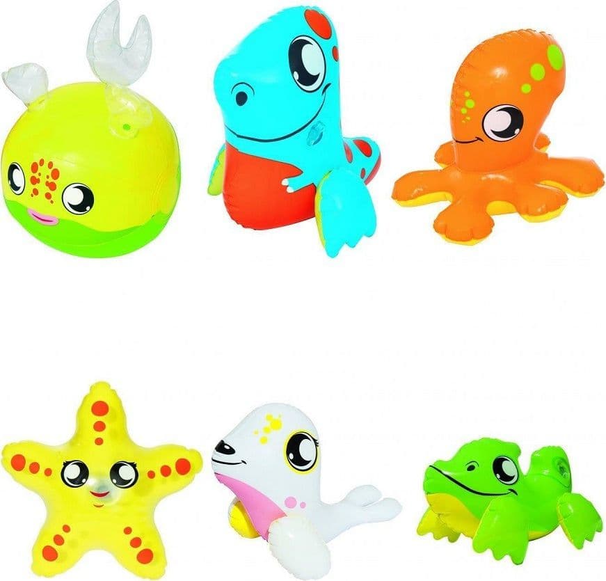 GIOCO GALLEGGIANTE PISCINA MARE BAGNETTO GONFIABILE ANIMALI ASSORTITI BAGNO 34030 - 4