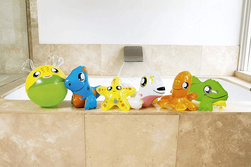 GIOCO GALLEGGIANTE PISCINA MARE BAGNETTO GONFIABILE ANIMALI ASSORTITI BAGNO 34030 - 13