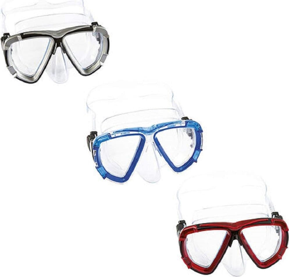MASCHERA SUBACQUEA BLACKSTRIPE 14+ANNI PER PISCINA MARE 3 COLORI ASSORTITI 22052 - 13