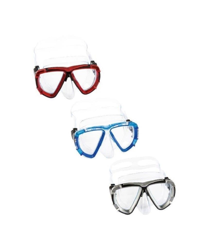MASCHERA SUBACQUEA BLACKSTRIPE 14+ANNI PER PISCINA MARE 3 COLORI ASSORTITI 22052 - 14