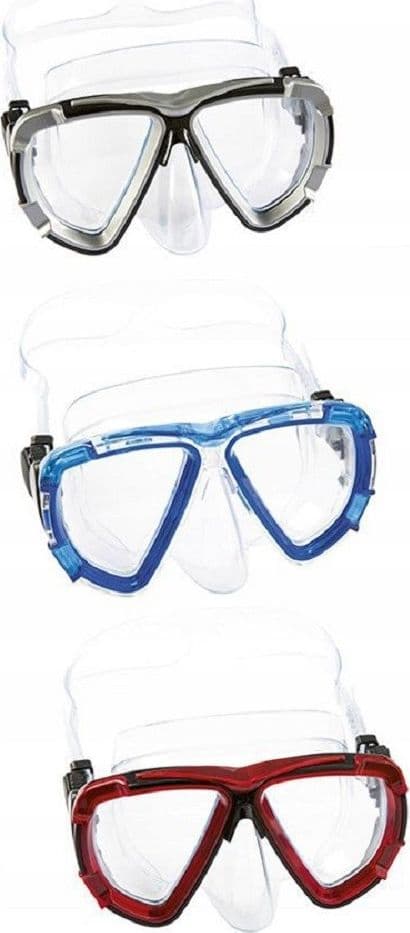 MASCHERA SUBACQUEA BLACKSTRIPE 14+ANNI PER PISCINA MARE 3 COLORI ASSORTITI 22052 - 15