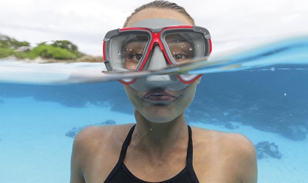 MASCHERA SUBACQUEA BLACKSTRIPE 14+ANNI PER PISCINA MARE 3 COLORI ASSORTITI 22052 - 8