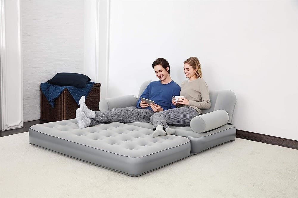 DIVANO GONFIABILE MULTI MAX 3 IN 1 188X152X64CM CON POMPA INTEGRATA SACCA 75079 - 8