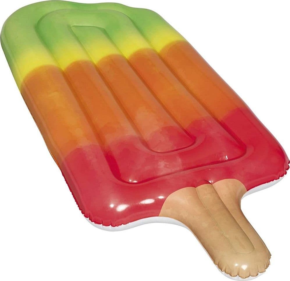 MATERASSINO MATERASSO GONFIABILE GHIACCIOLO GELATO 185X89 CM MARE PISCINA 43161 - 11