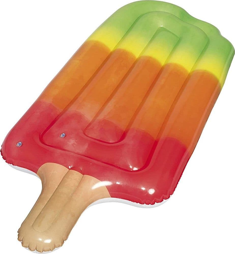 MATERASSINO MATERASSO GONFIABILE GHIACCIOLO GELATO 185X89 CM MARE PISCINA 43161 - 12