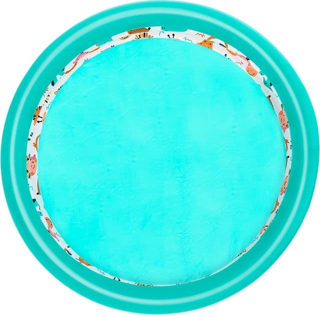 PISCINA A 3 ANELLI GONFIABILE ROTONDA 102X25CM PER BAMBINI +2 ANNI GIARDINO 51008 - 6