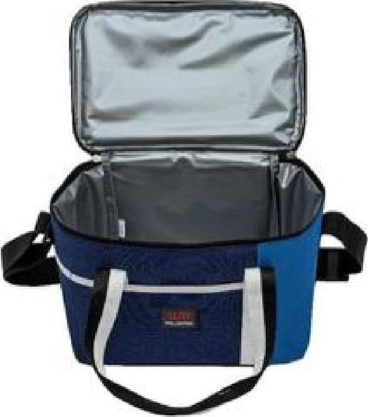BORSA TERMICA BICOLOR 16 LT CON TRACOLLA 32X20X25 CM VIAGGI MARE CAMPEGGIO 15407 - 3