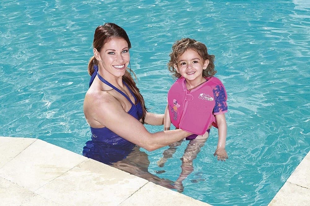GIUBBOTTO SALVAGENTE GIUBBETTO SWIM SAFE GILET GONFIABILE BAMBINI MANICHE 32147 - 10